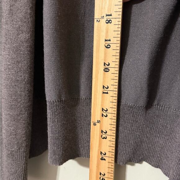 GRACE KARIN size XL brown open front button up soft knit cardigan long sleeve - Picture 9 of 12